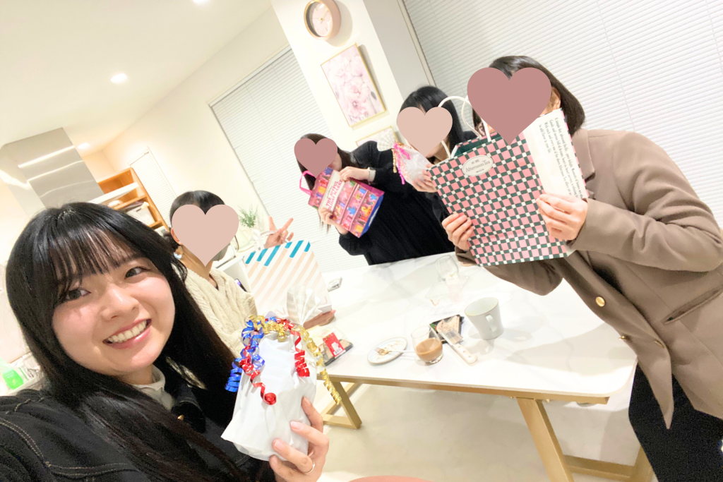 クリスマスパーティの様子